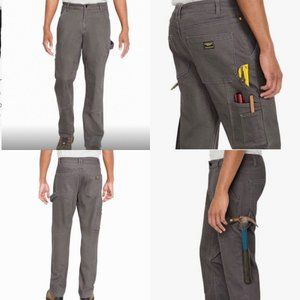 CAT Caterpillar NWT Sz 34X30 Gray Men's Workwear Carpenter Pants